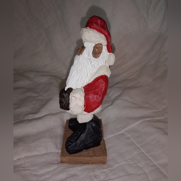 Vintage Dave Constantine Black Santa 1998 Reproduction Figurine Hand Painted - Picture 3 of 7